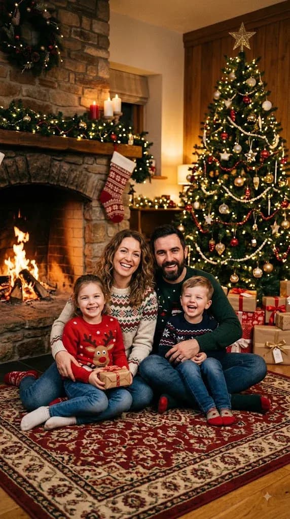 Cozy Family Picture