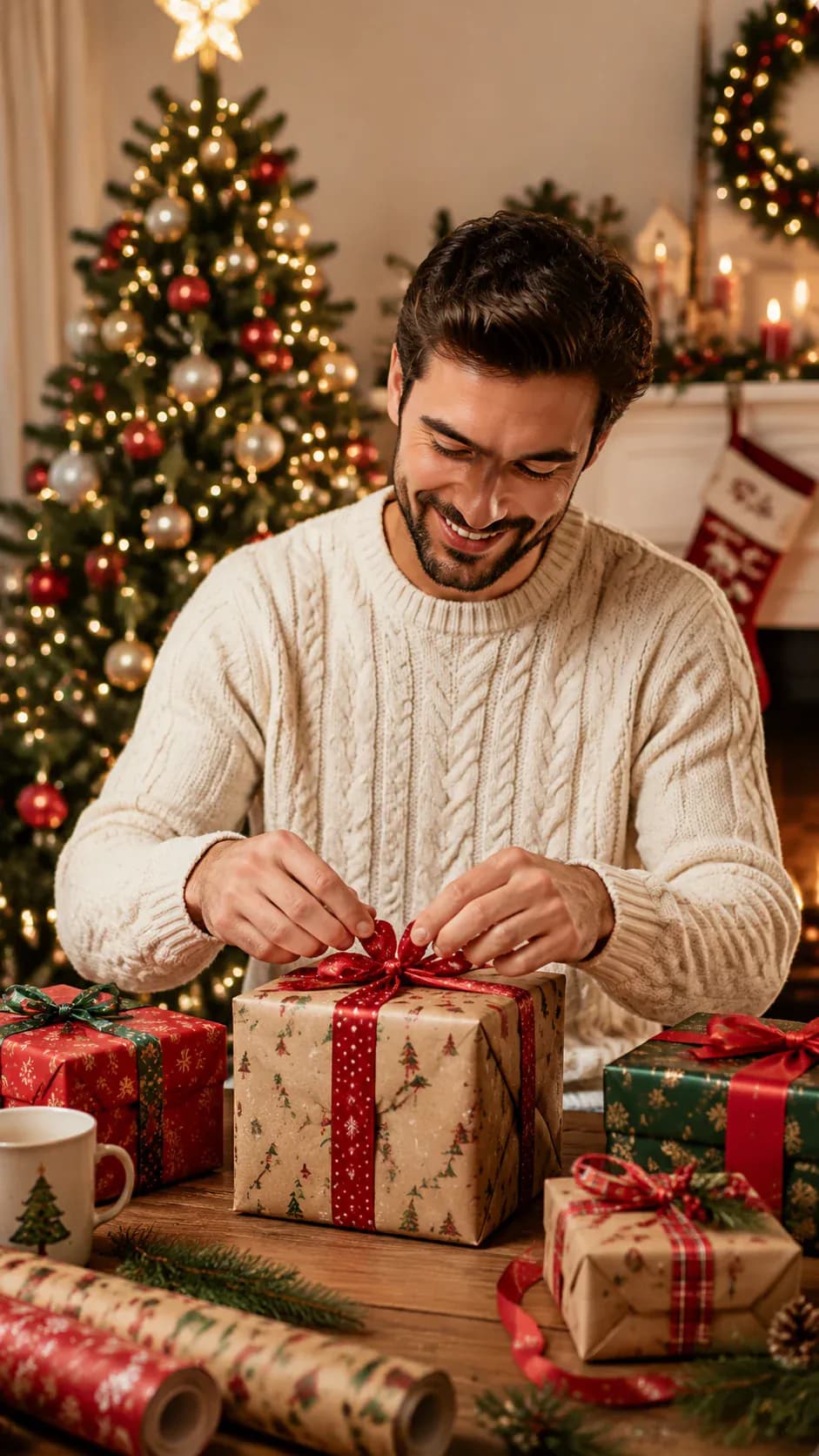 Polished Christmas Portrait
