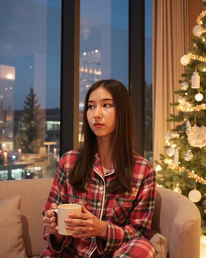 Cozy Christmas home