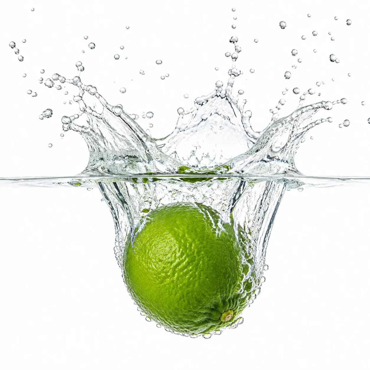 Dynamic Lime Water Splash