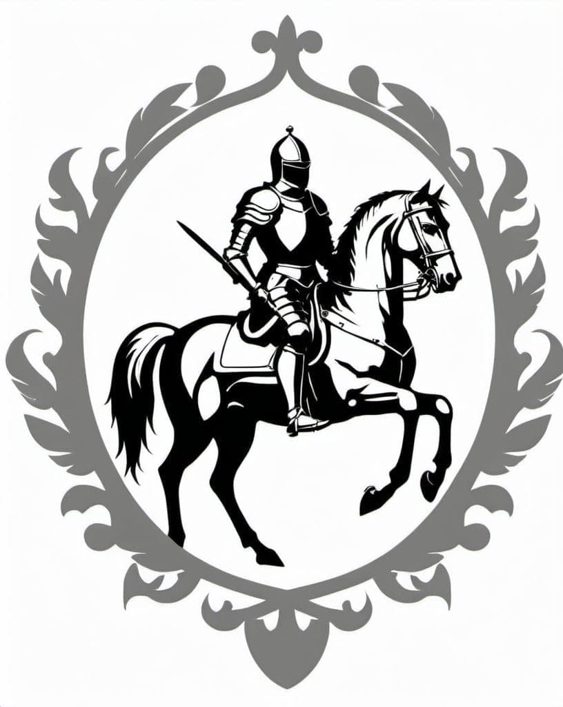 Floral heritage badge