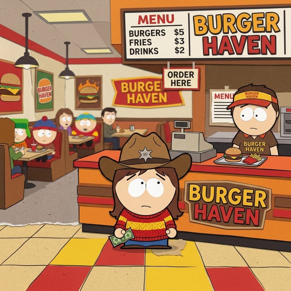 Burger Haven Character