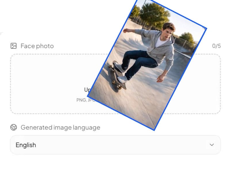 Upload your photo.